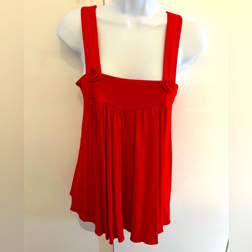 ganjana paris lipstick red top size S/M